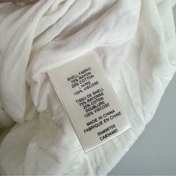 LA VIE | REBECCA TAYLOR Off White Checkered R
Layer Dress Women’s Size X-Small - Picture 9 of 12